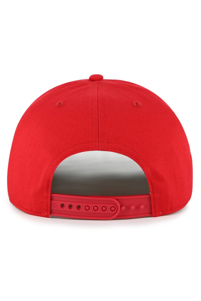 Men's '47 Red Washington Nationals Pomona Hitch Adjustable Hat, Alternate, color, Red