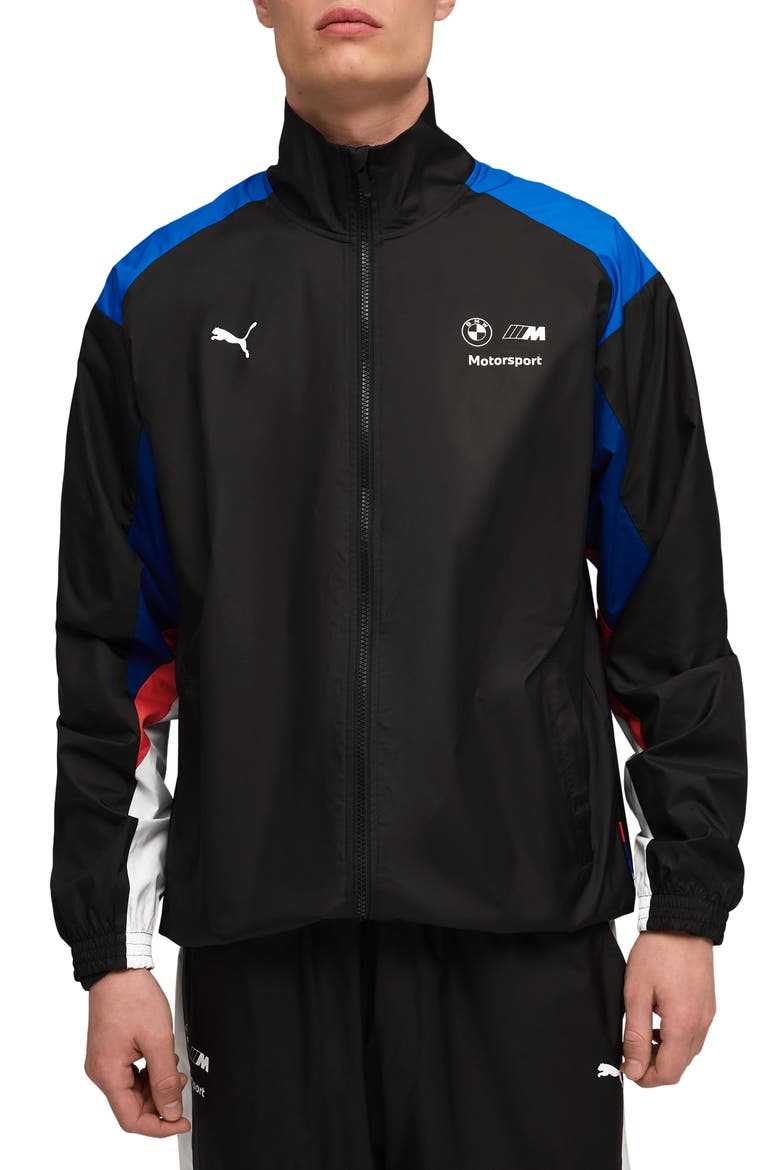 BMW Motorsport M8 ナイロンジャケット ブラック PUMA BMW M Motorsport Track Jacket (Men) | Nordstrom