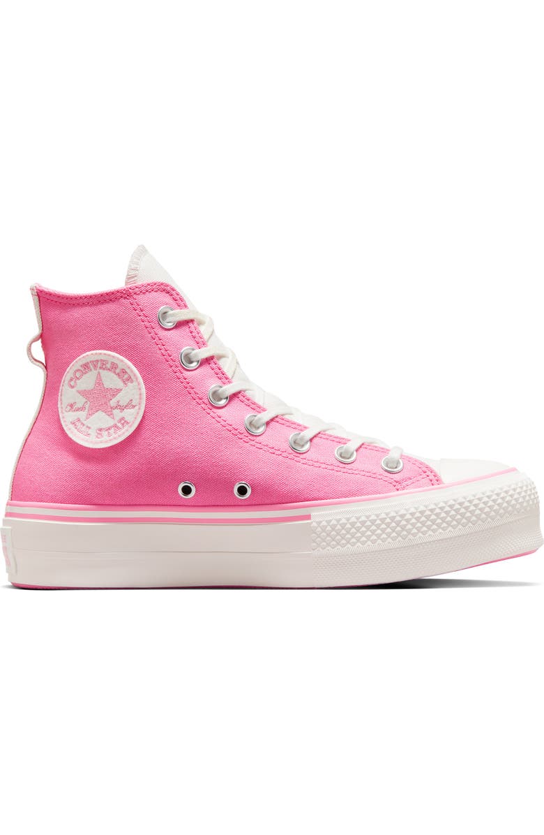Converse Lift High Top Platform Sneaker, Alternate, color, Oops Pink/ Oops Pink