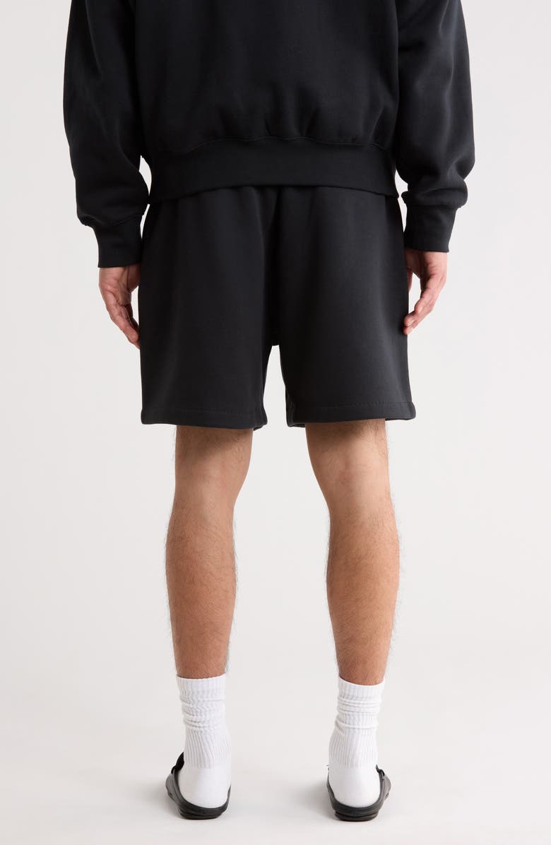 Fear of God Essentials Classic Fit Shorts, Alternate, color, Vintage Black