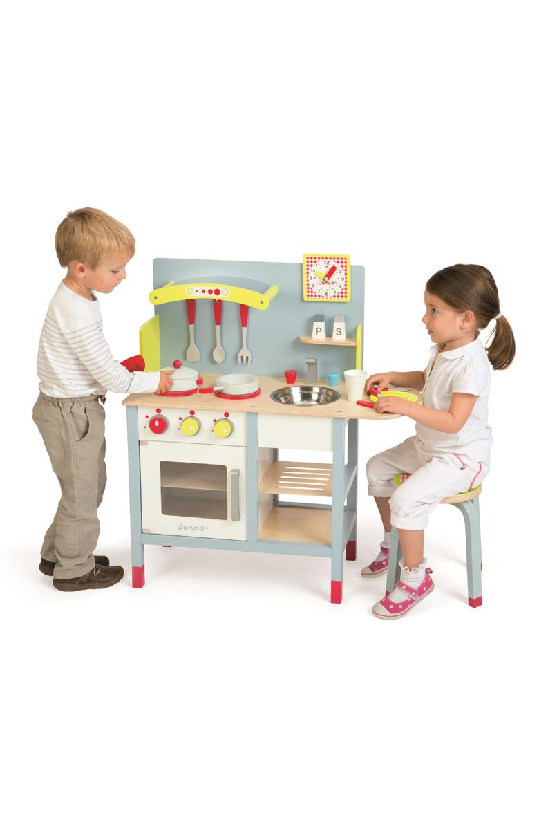 Janod Kitchen Playset, Alternate, color,