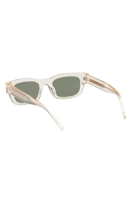 Abercrombie & Fitch 51mm Square Sunglasses In Neutral