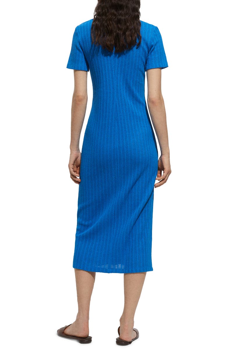 MANGO Open Stitch Button Front Knit Dress, Alternate, color,