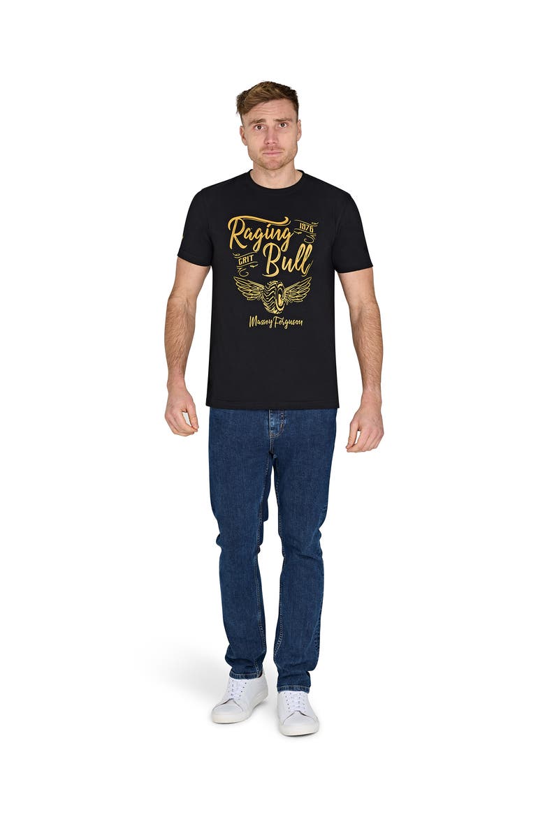 MF Wings Print T-Shirt, Alternate, color, Black