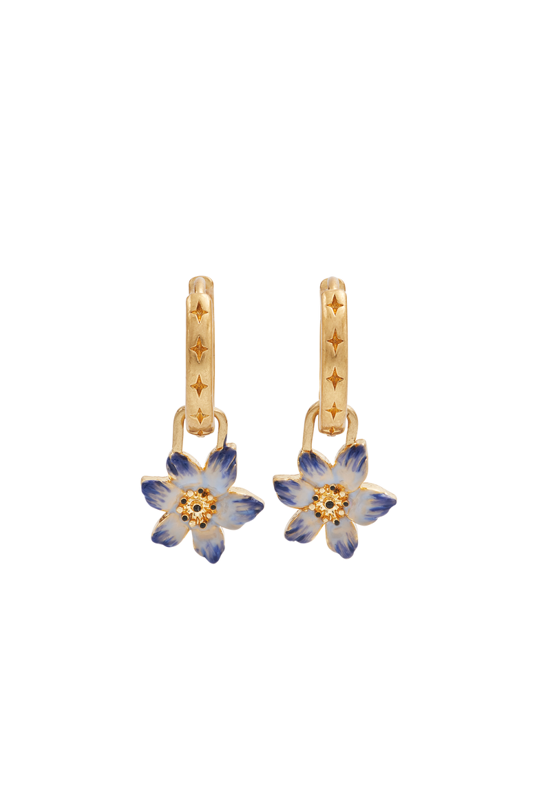 Nightshade Gold Huggie Earrings, Main, color, Gold