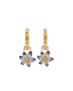 Fable England Nightshade Gold Huggie Earrings