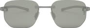 TAG Heuer Flex 55mm Polarized Geometric Sunglasses
