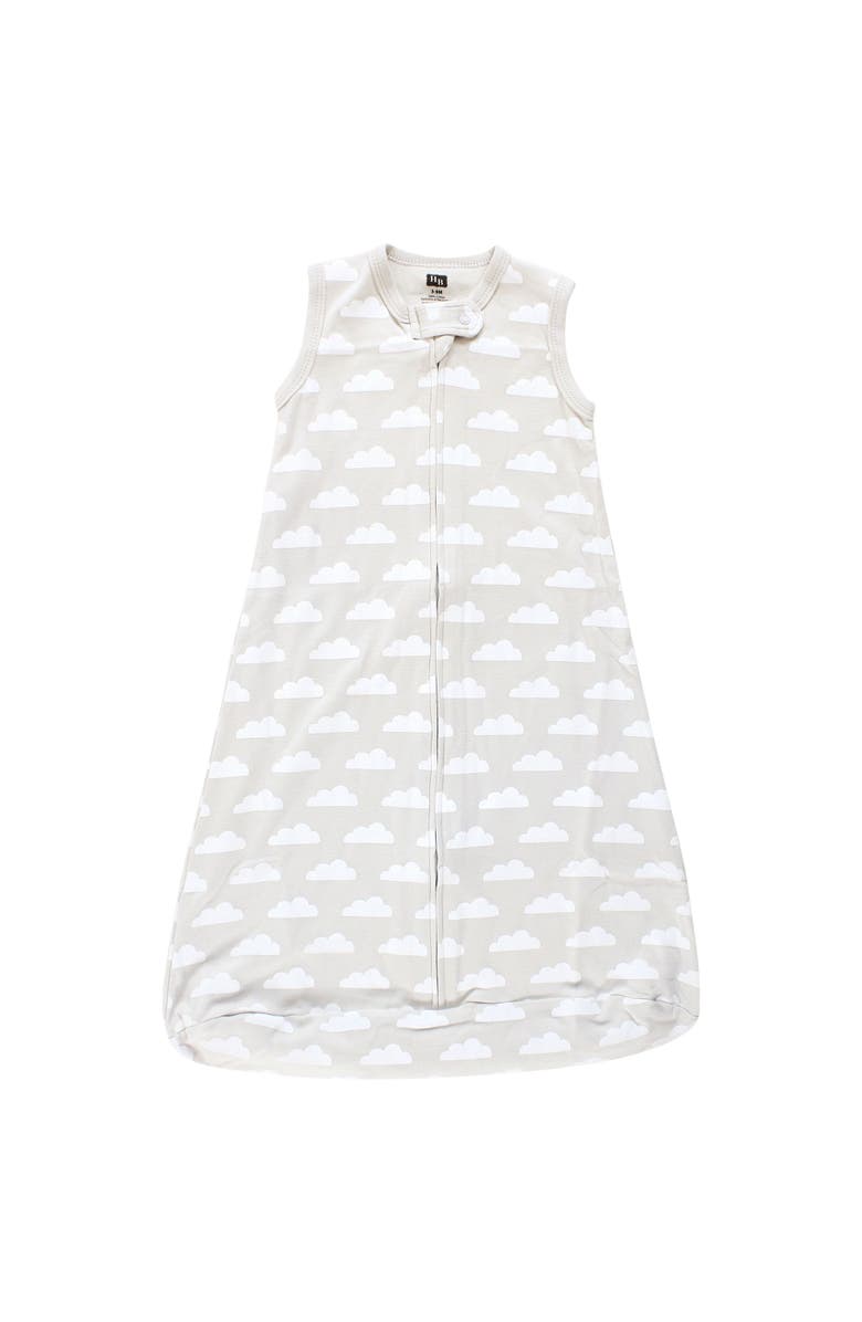 Hudson Baby Interlock Cotton Sleeveless Sleep Sack, Alternate, color, Alphabet Animals