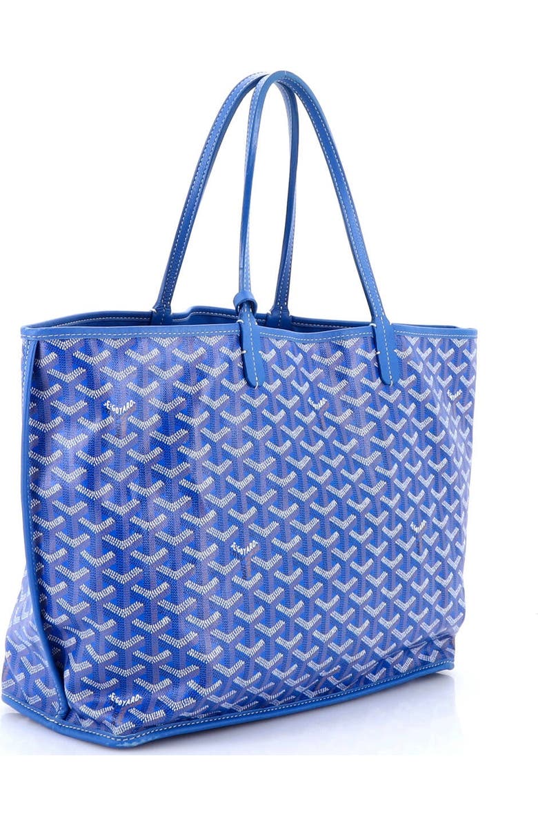 Pre-Owned Goyard Anjou Reversible Tote Coated Canvas PM, Alternate, color, Blue