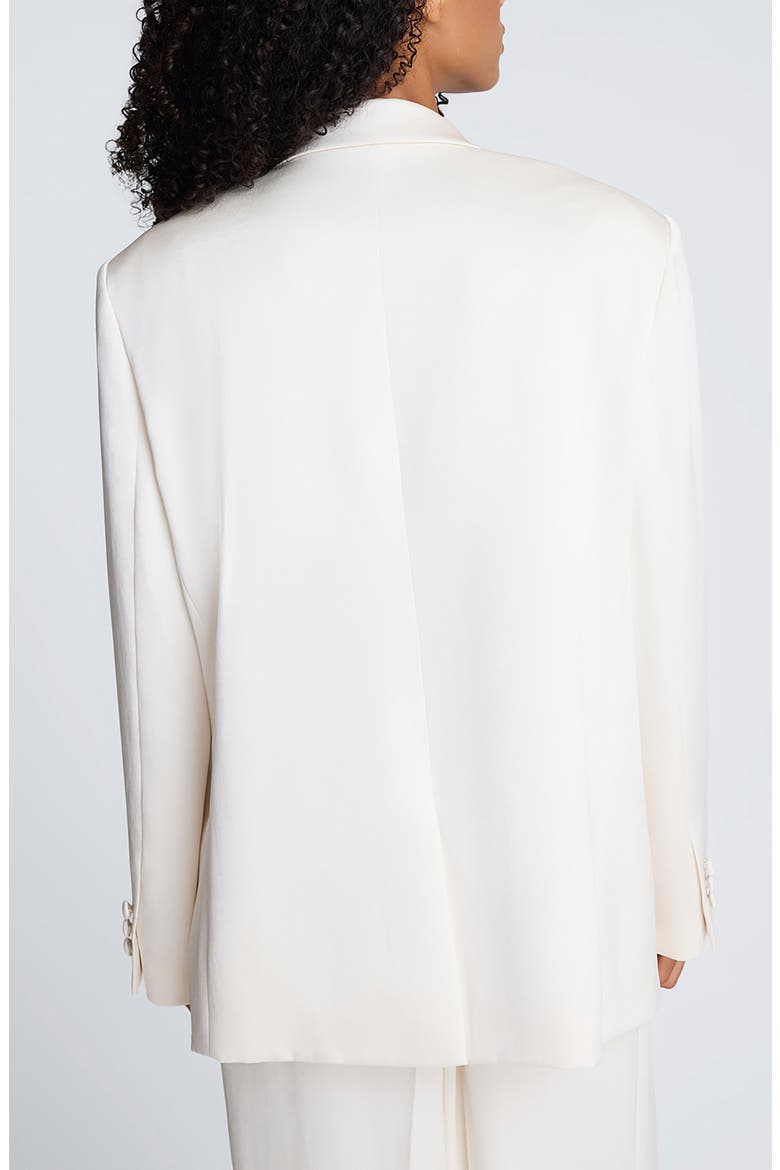 Double Breasted Boyfriend Blazer, Alternate, color, OYSTER