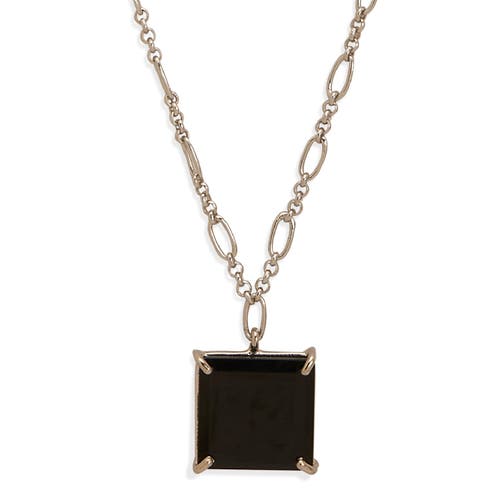 Dhwani Bhansal Blanco Pendant In White Rhodium Plated