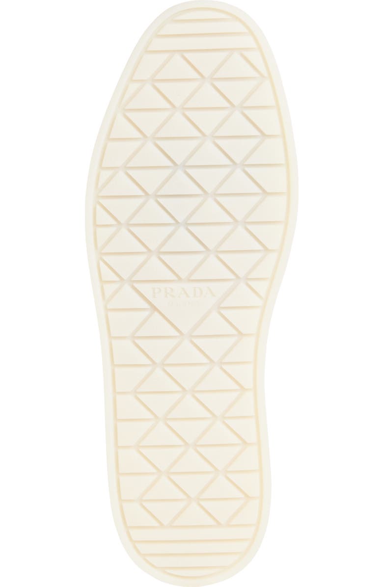 Prada Triangle Jacquard Flat, Alternate, color,