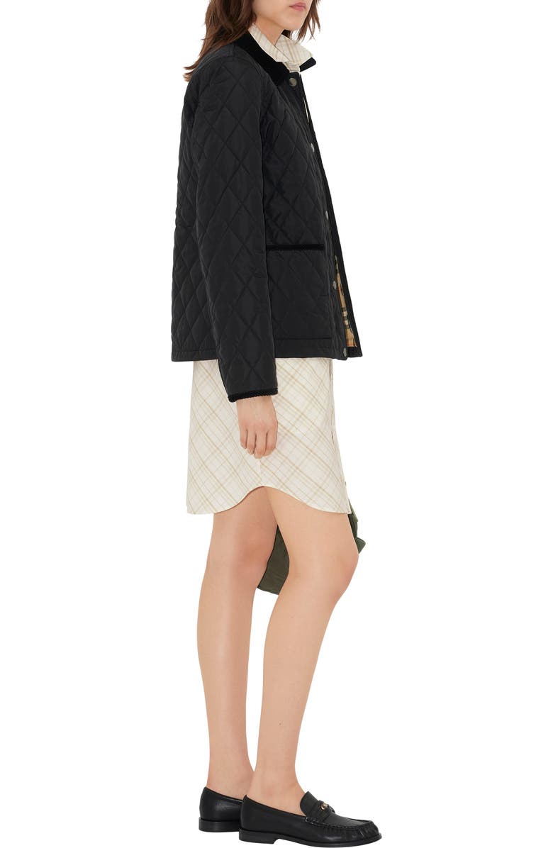 Burberry Women's Leather Cadet Loafers, Alternate, color, Black