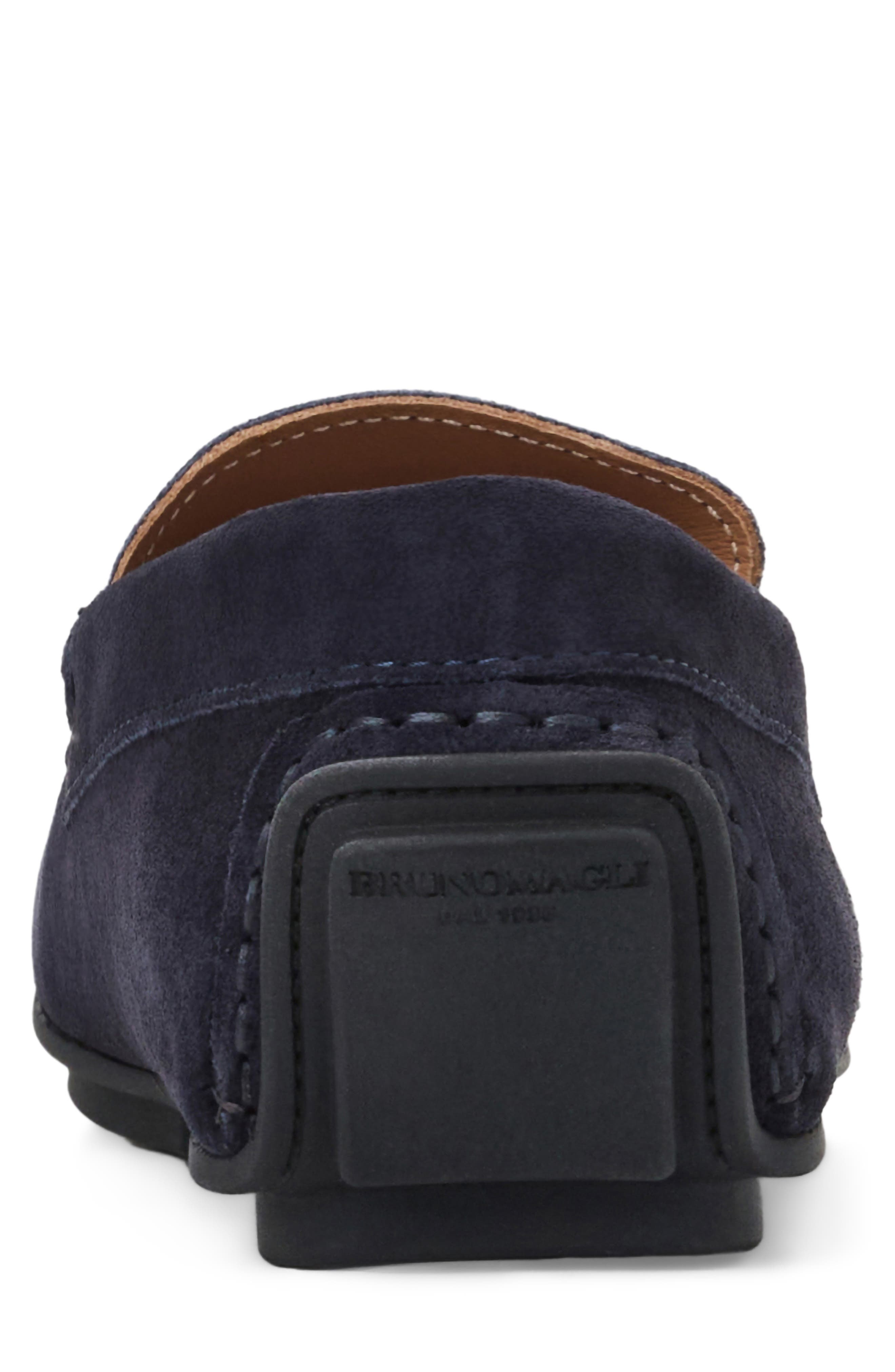 Taranto Penny Loafer, Alternate, color, NAVY SUEDE