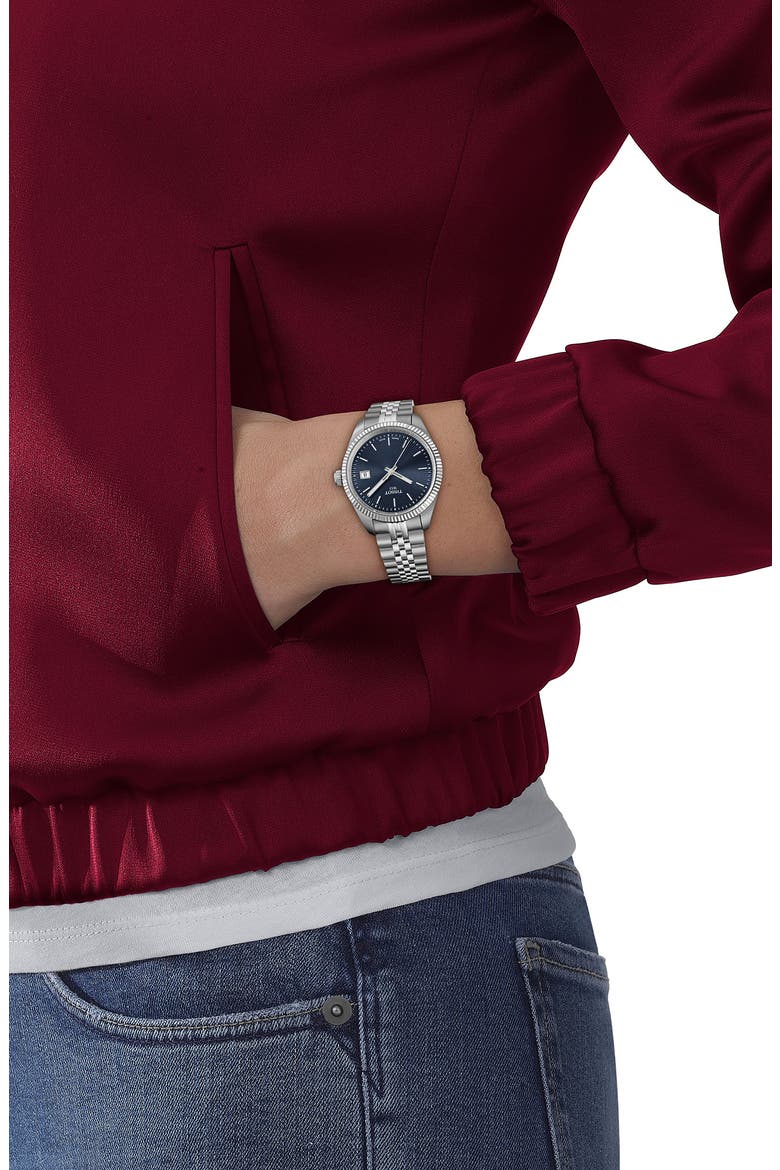 Ballade Bracelet Watch, 34mm, Alternate, color, BLUE