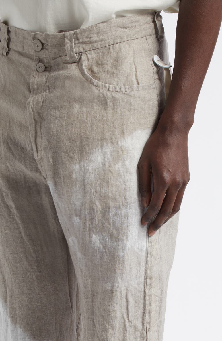 Undercover Linen Pants, Alternate, color, Natural Base