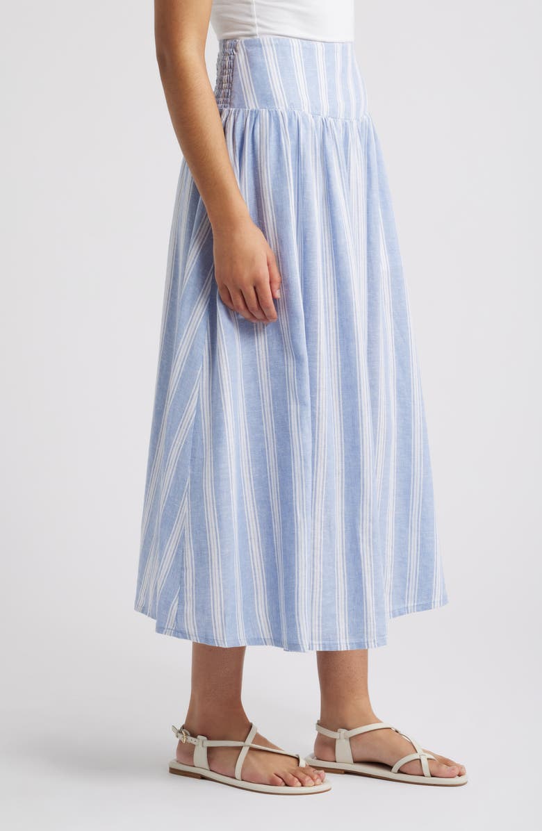 Linen Blend Skirt