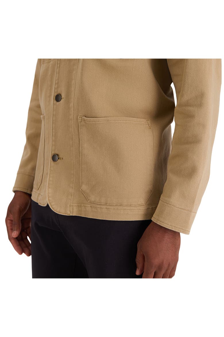 Heavy Twill Shirt Jacket, Alternate, color, KHAKI