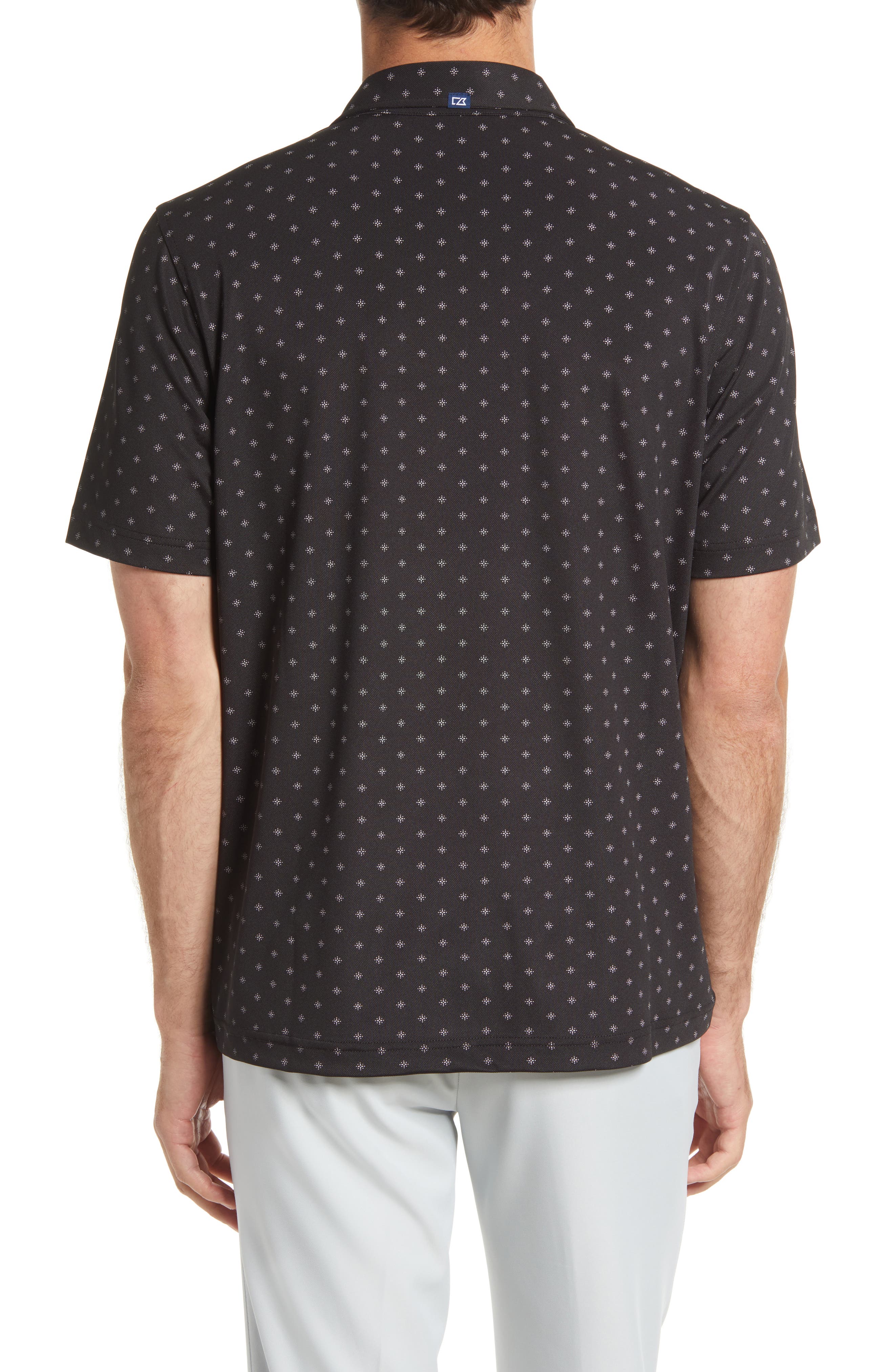 Virtue Pique Tile Print Polo - image 2