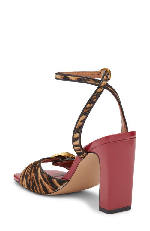 Steve Madden Lilliana Ankle Strap Sandal In Brown