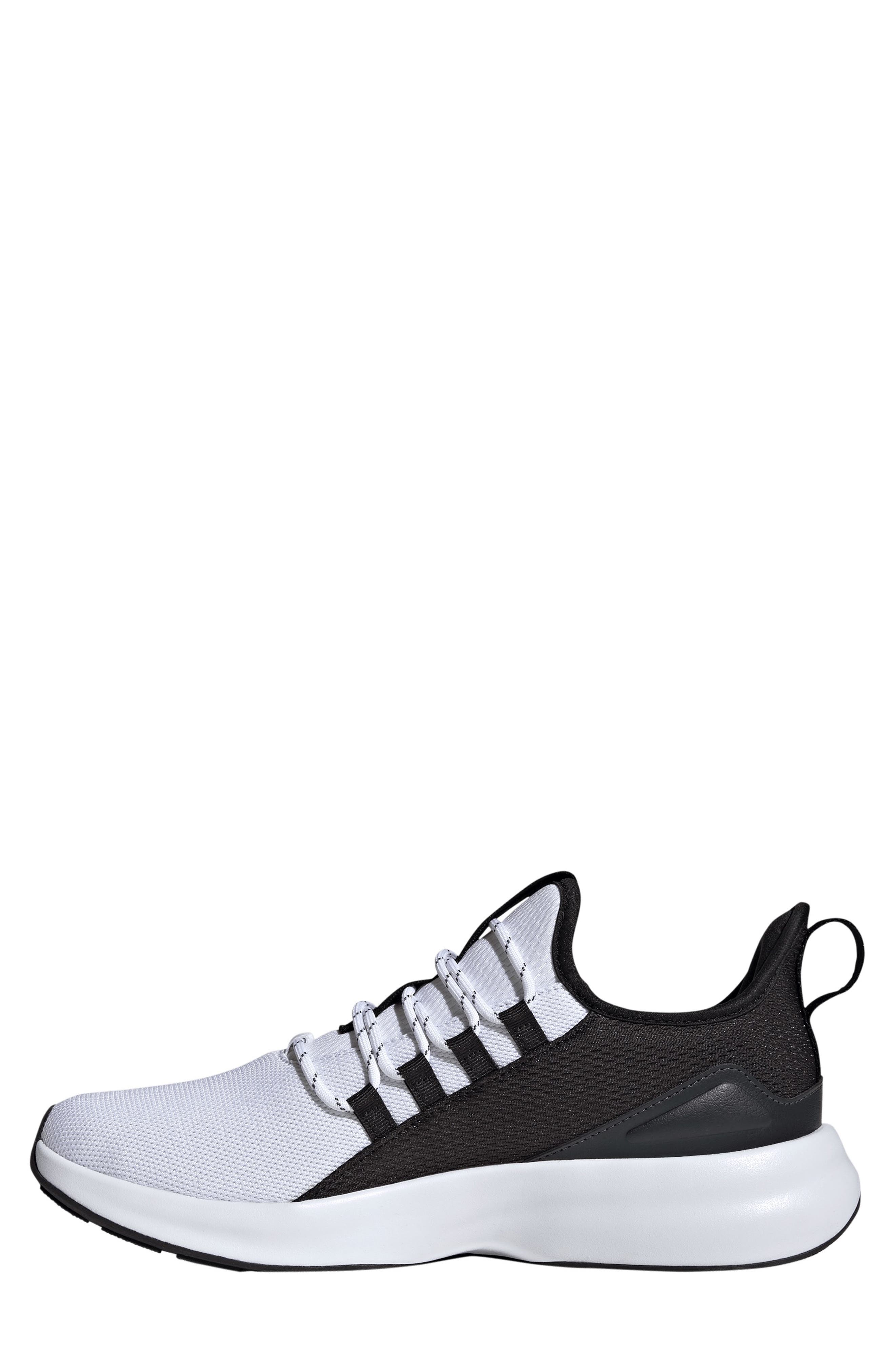 Lite Racer Adapt 8.0 Sneaker, Alternate, color, WHITE/ CORE BLACK/ CARBON