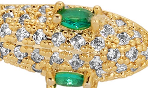 Eye Candy Los Angeles Ebony Cz 2-pack Assorted Bracelets In Gold
