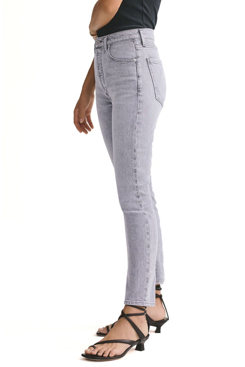 Nico High Waist Ankle Slim Fit Jeans, Alternate, color, FORETOLD