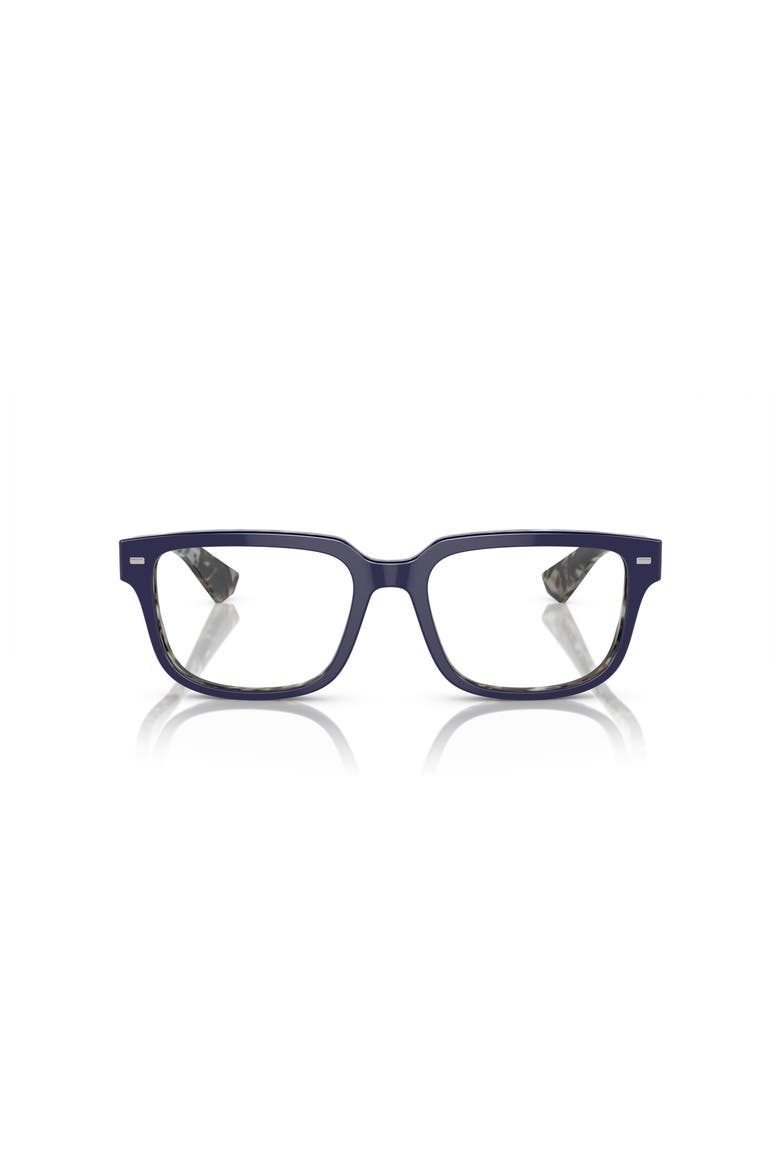 52mm Square optical glasses, Alternate, color, Blue