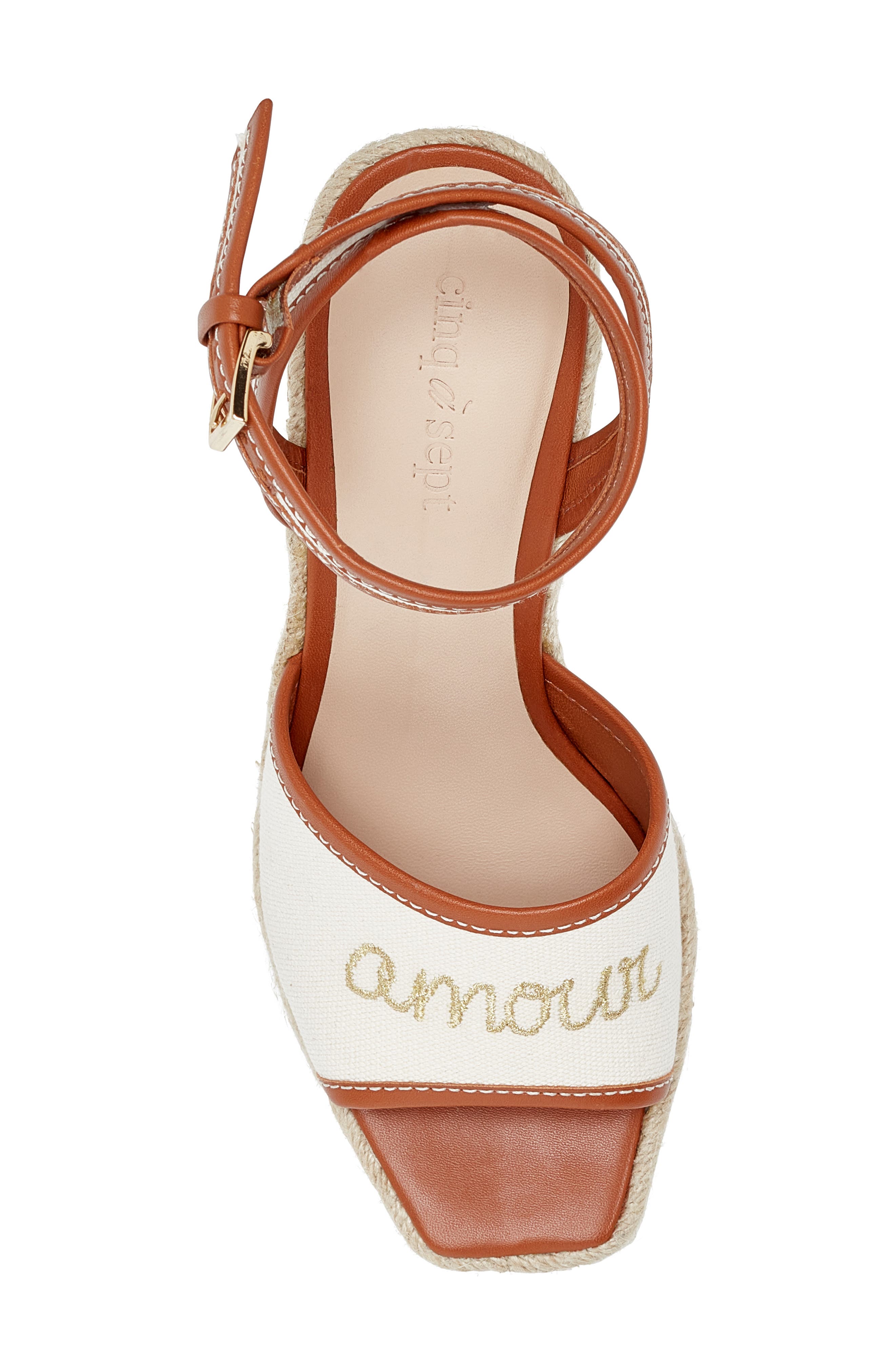 Cinq à Sept Jesse Espadrille Wedge Sandal, Alternate, color, 