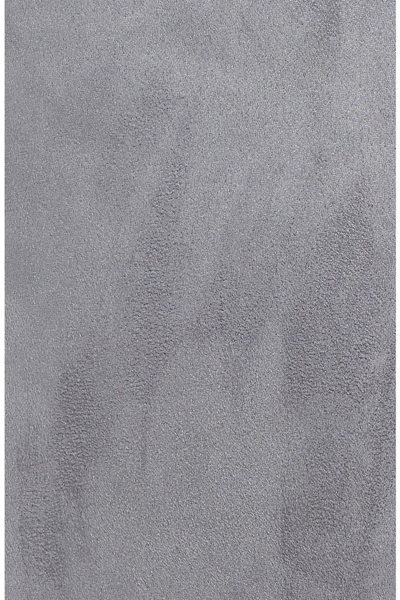 Faux Suede Vest, Alternate, color, GREY