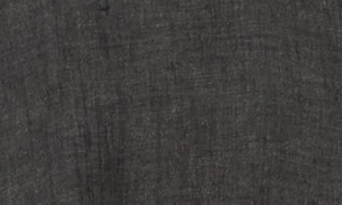 Theory Ralfinn Drape Camp Shirt In Black