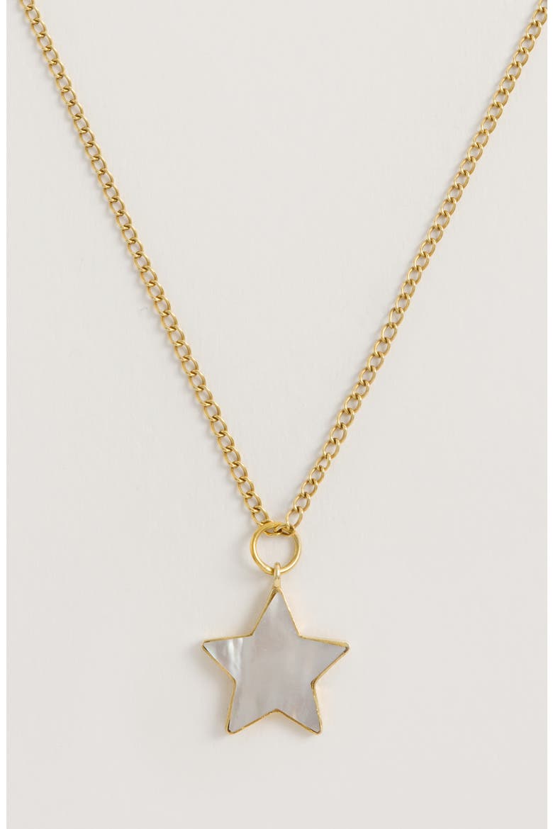 Star Pendant 22ct Gold Vermeil Necklace, Alternate, color, Star