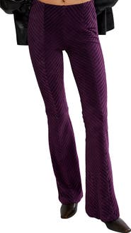 Free People Penny Flare Velvet Pants