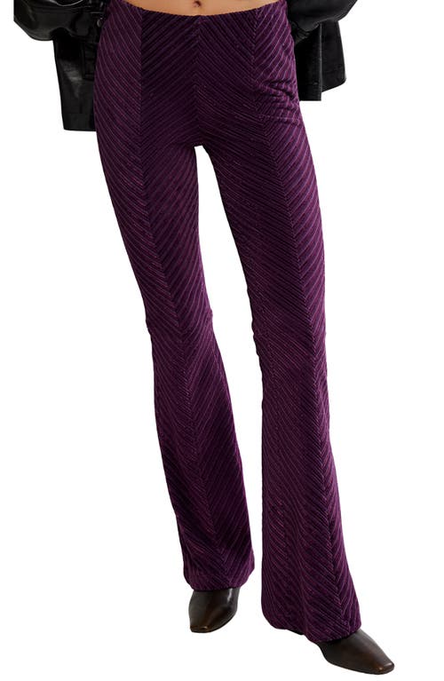 Free People Penny Flare Velvet Pants