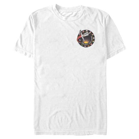 Men's Project Hail Mary Spacecraft Pocket Patch  Graphic T-Shirt