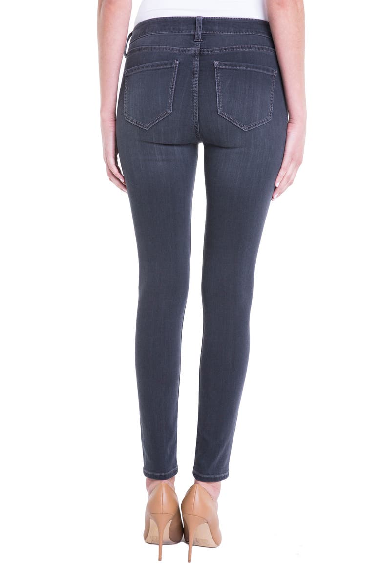 Abby Skinny Jeans, Alternate, color, METEORITE