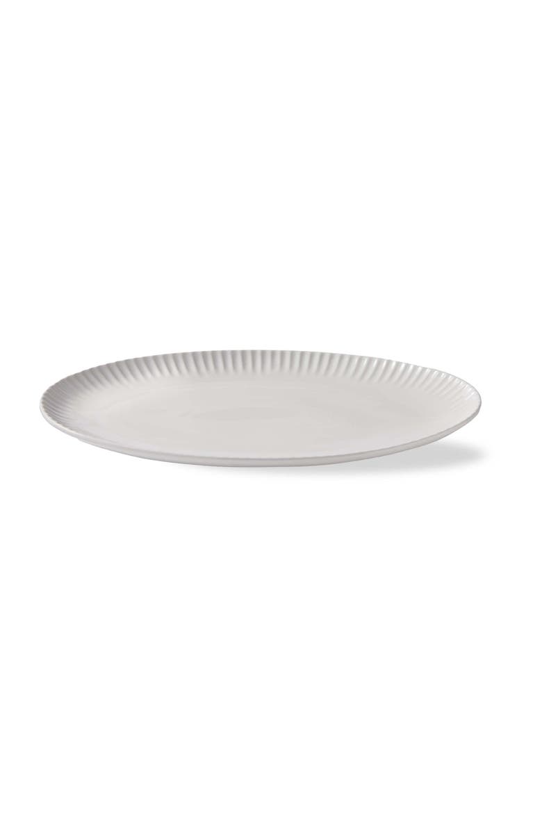 tag Vista Oval Large Grey Serving Platter Dishwasher Safe Serveware, Main, color, Grey