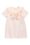 Kids' Floral Lace Tweed Dress