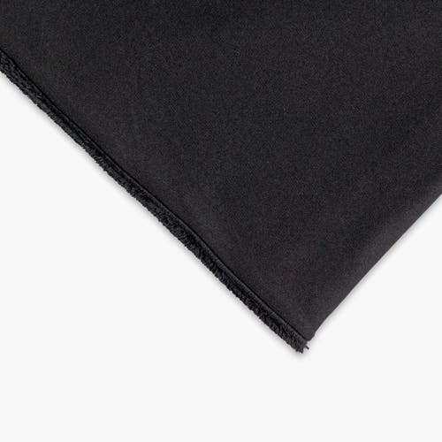 Turtle Fur Plush Lined Neck Warmer In Black