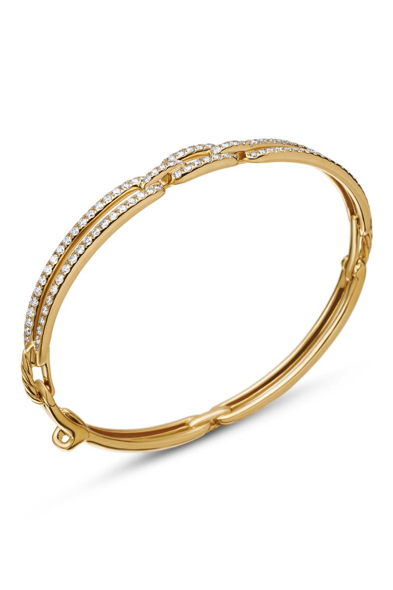 Stax Diamond Link Bracelet, Alternate, color, YELLOW GOLD