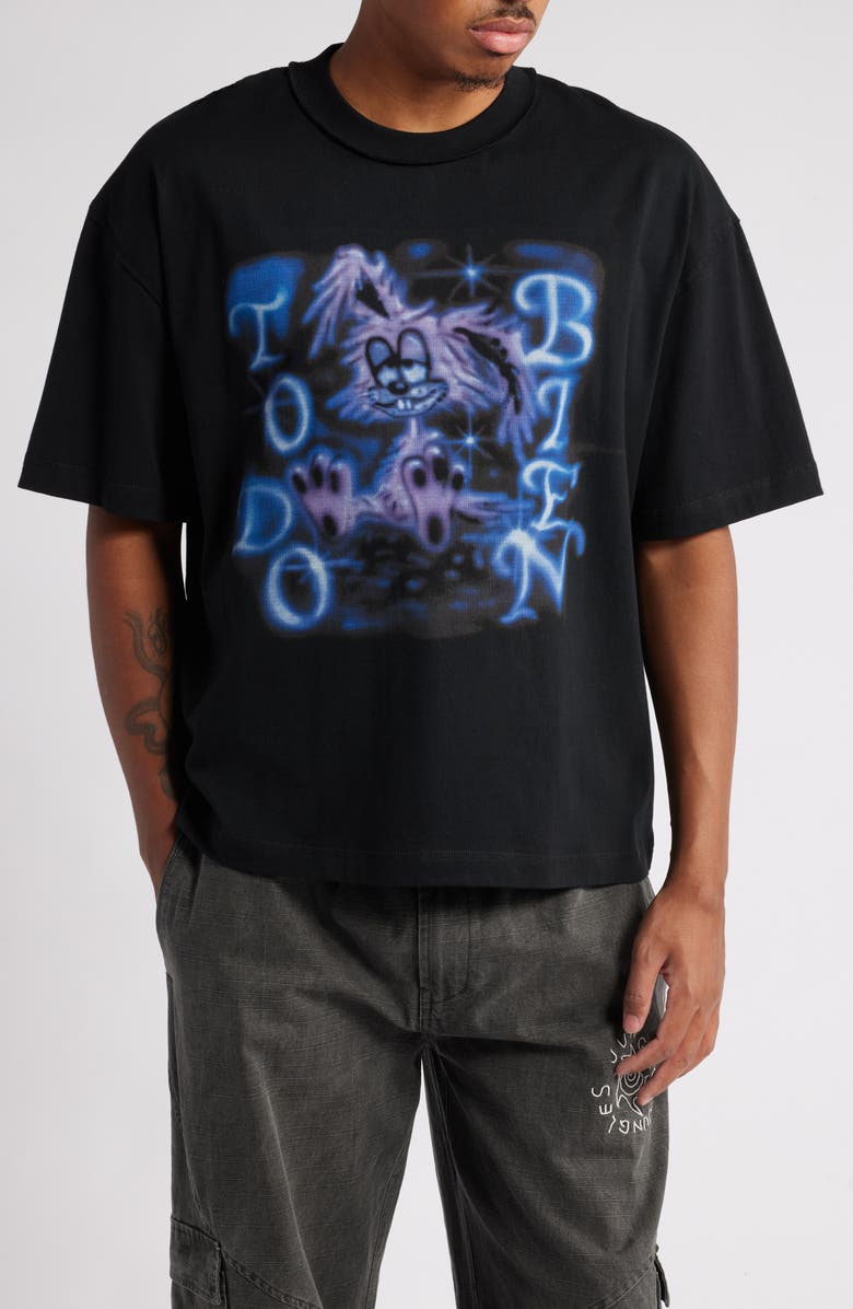 JUNGLES Todo Bien Reversible Graphic T-Shirt, Main, color, 