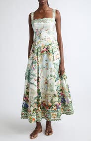 Camilla Long Fit And Flare Dress