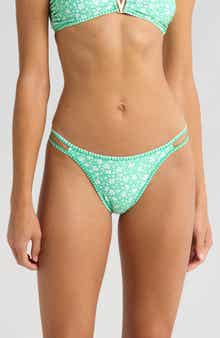Kulani Kinis Strappy Cheeky Bikini Bottoms