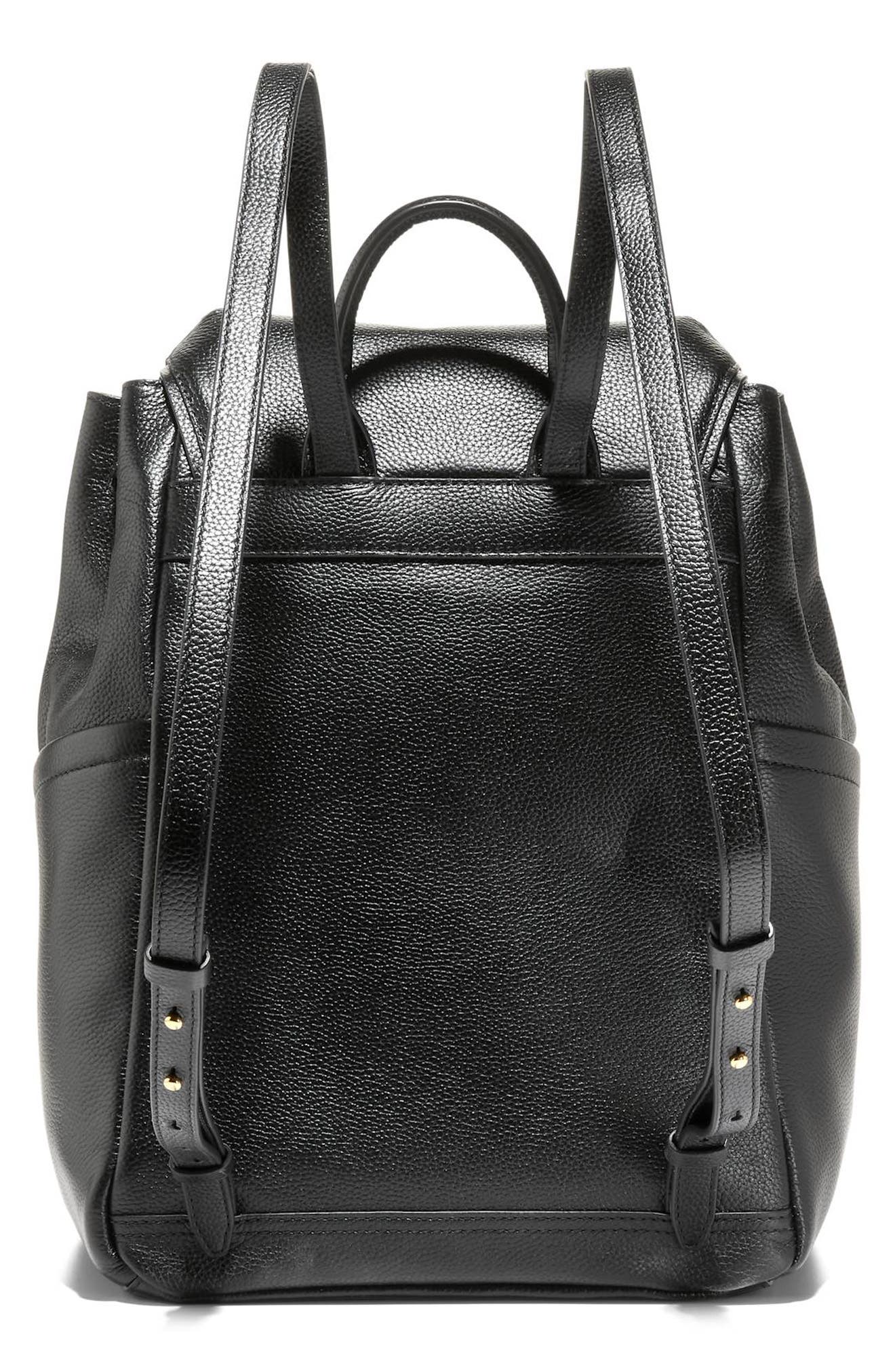 Cole Haan Alexandria Medium Backpack, Alternate, color, Black