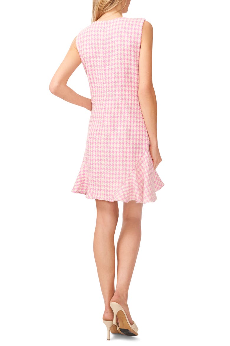 Tweed A-Line Minidress, Alternate, color, PINK/ NEW IVORY