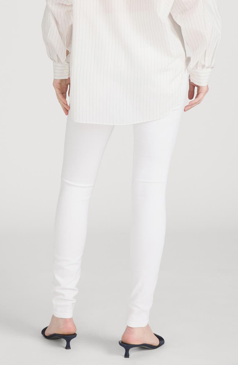 FRAME Le High Skinny Jeans, Alternate, color, White