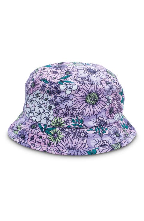 Kids' Mod Purple Bucket Hat (Big Kid)