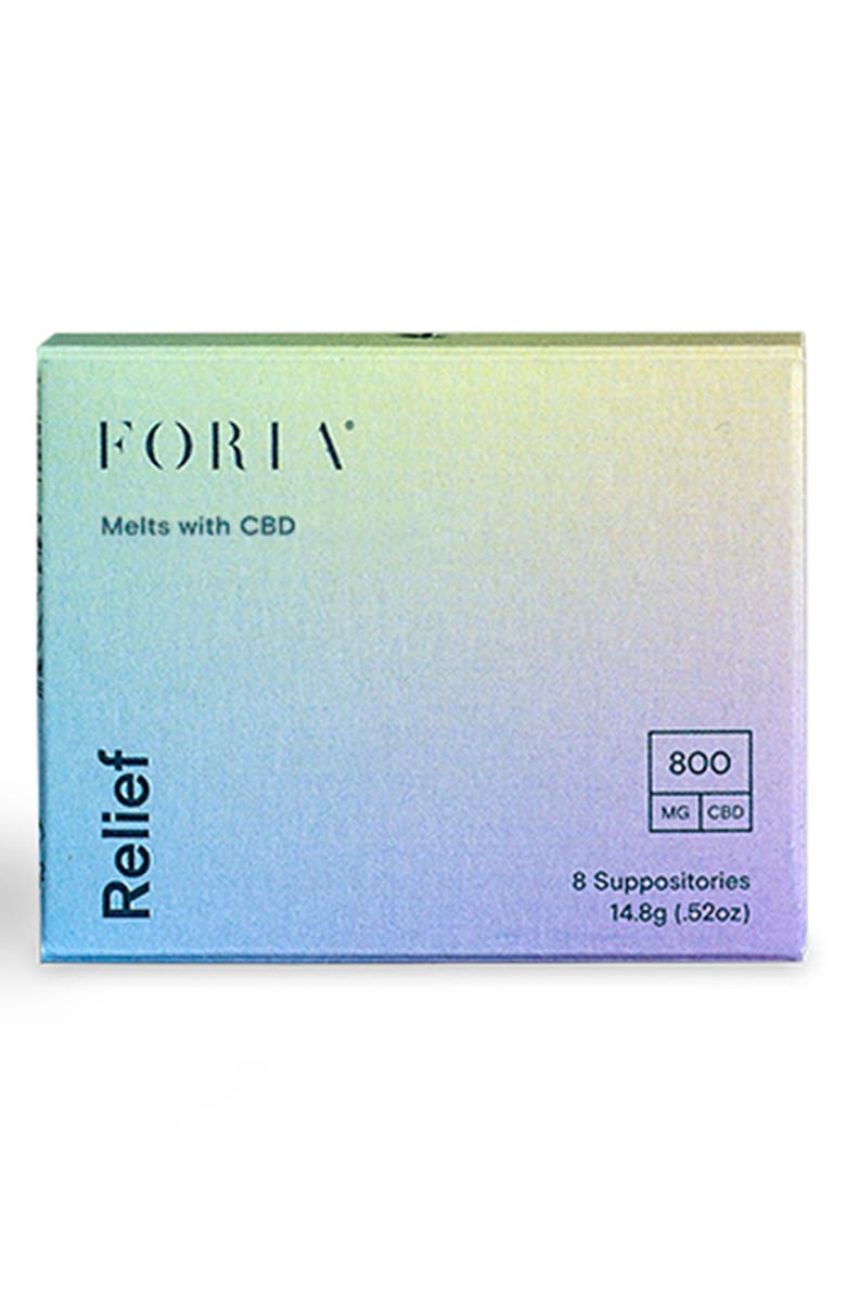 FORIA Relief CBD Melts, Main, color,