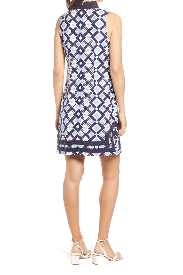 Sleeveless Sheath Dress, Alternate, color, BLUE