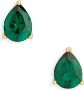 NORDSTROM RACK Pear-Cut Cubic Zirconia Stud Earrings